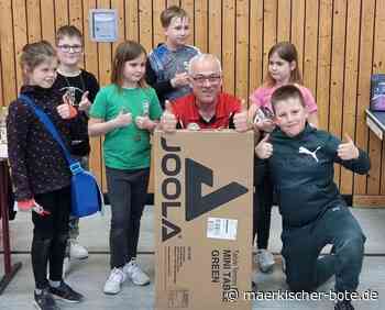 ESV Lok Guben kürt Mini-Meister im Tischtennis - Märkischer Bote