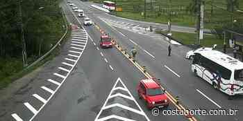 Mogi-Bertioga tem tráfego intenso sentido litoral na manhã deste sábado (26) - Costa Norte