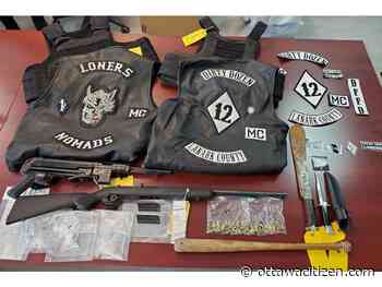 OPP seize cocaine, guns and outlaw motorcycle gear in raid in Ottawa