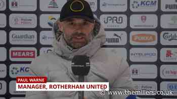 FREEVIEW | Warne delivers team news ahead of Wembley showdown with Sutton - Rotherham United