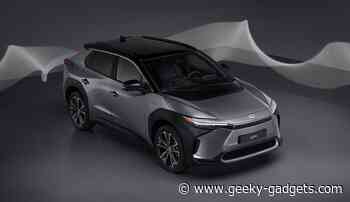 Toyota bZ4X EV first deliveries start this summer