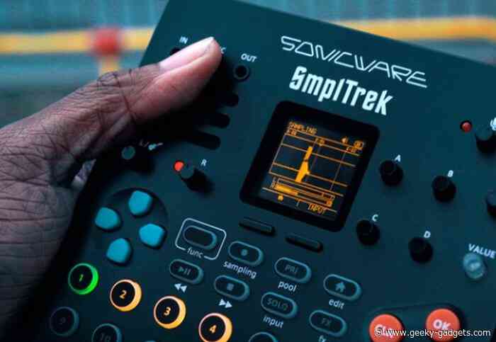 SmplTrek portable production music sampler hits Kickstarter