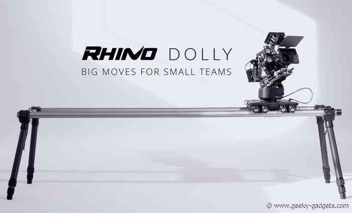Rhino Dolly motorized camera dolly designed for professionals