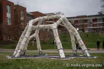 Ooh, What's That? 'Bio-Builds' Around Grounds Are Part of an Architecture School Expo - UVA Today