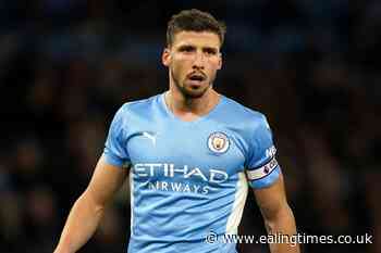 Manchester City set to be without Ruben Dias for crucial week - Ealing Times