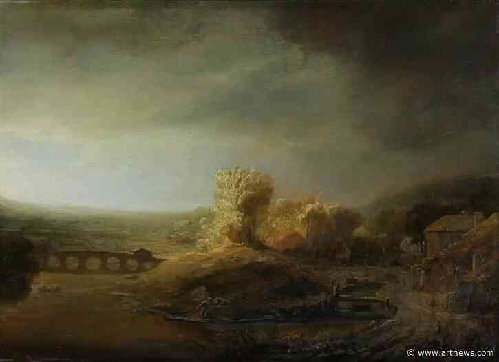 A Contested Landscape Painting in Berlin Is Deemed an Authentic Rembrandt 