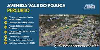 Avenida Vale do Pojuca atenderá sete bairros e moradores de 80 condomínios residenciais - Acorda Cidade