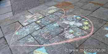 Krieg gegen die Ukraine: Friedenszeichen aus Bad Belzig und Wiesenburg - Märkische Allgemeine Zeitung