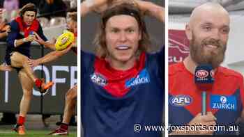 ‘No way he meant that’: Dees skipper’s priceless reaction to ‘miraculous’ goal - Fox Sports