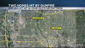 RPD: Shots fired into 2 homes, 1 hitting mattress as 14-year-old slept