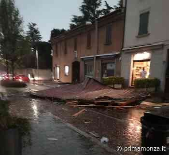 Tromba d'aria si abbatte su Carate, danni ingenti - Prima Monza
