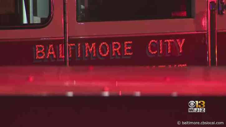 Baltimore Firefighter Rescued After Falling Through Floor Of Burning Home
