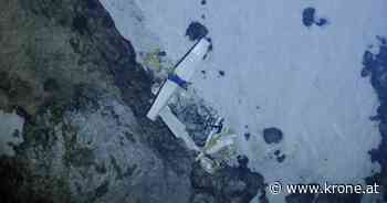 Wrack am Abgrund - Cessna crasht in Schweizer Alpen - Pilot vermisst - Kronen Zeitung
