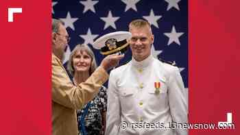 Navy identifies sailor killed in E-2D Hawkeye crash as Lt. Hyrum Hanlon