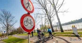 Bonn-Beuel: ADFC bemängelt Beschilderung an der Rheinaue - General-Anzeiger Bonn