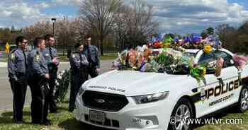 Henrico Police mourn together, support each other after Officer Trey Sutton's death - CBS 6 News Richmond WTVR
