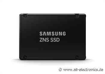 Samsung und Western Digital investieren in Zoned Storage - All-Electronics