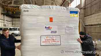 Operational Update: Medical Aid Continuously Arrives in Ukraine - Direct Relief