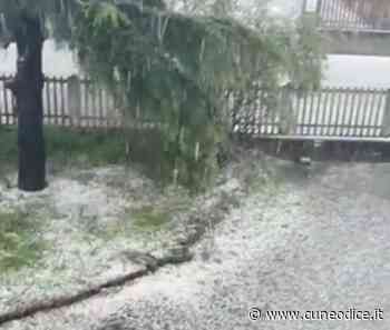 Dopo 111 giorni senza pioggia, in provincia di Cuneo ecco la grandine - Cuneodice.it
