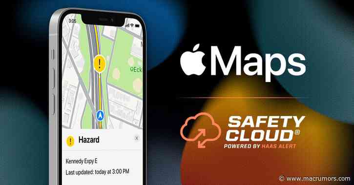 Apple Maps Incorporates HAAS Safety Cloud to Improve Roadway Hazard Alerts