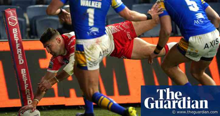 Tommy Makinson doubles up as St Helens extend Leeds’ poor start - The Guardian