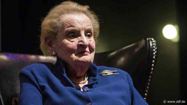 Zum Tode von Madeleine Albright: Goodbye, Madam Secretary - ZDFheute