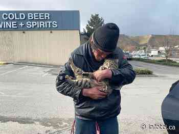 Kamloops homeless man reunited with missing therapy cat | iNFOnews | Thompson-Okanagan's News Source - iNFOnews