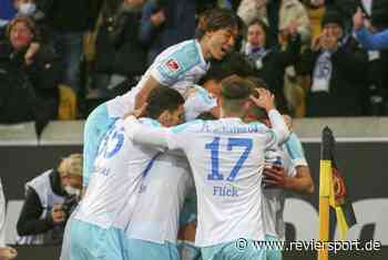 Dank Terodde: Schalke ringt Dresden nieder und klettert auf Rang drei - RevierSport