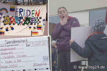 Dresden: "Der blanke Wahnsinn" - Dresdner Grundschüler erlaufen 13.600 Euro für Kinder aus der Ukraine! - TAG24