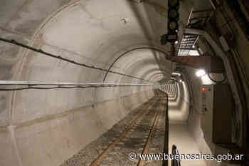 Recorrido nocturno por el túnel de la línea E - buenosaires.gob.ar