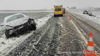 Plusieurs accidents et circulation difficile ce vendredi matin entre Arras et Saint-Pol - La Voix du Nord