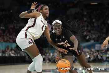 South Carolina women top Louisville, advance to title game - Squamish Chief