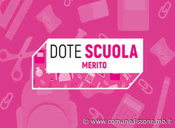 Dote Scuola - Merito as 2021/2022 - Comune di Lissone