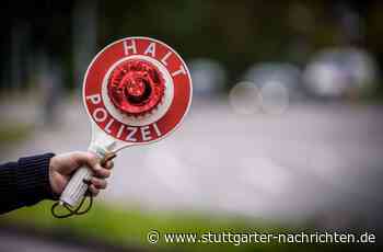 Verfolgungsjagd in Plüderhausen: Jugendliche fahren der Polizei davon - Stuttgarter Nachrichten