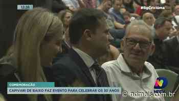 Capivari de Baixo celebra aniversário com atrações para a comunidade - ND Mais