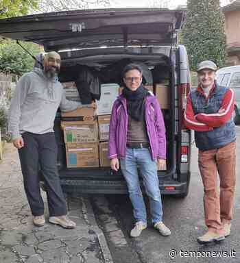 Marco e Giulio con la Carovana della Pace - COOPERATIVA RADIO BRUNO srl