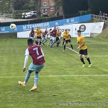 Farnham Town manager Colin Millard sees positives after FA Vase loss | farnhamherald.com - Farnham Herald