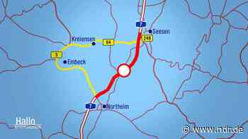 A7 zwischen Northeim Nord und Seesen voll gesperrt - NDR.de