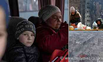 Russian forces seize 14 TONNES of food and medical supplies bound for besieged Mariupol - Daily Mail