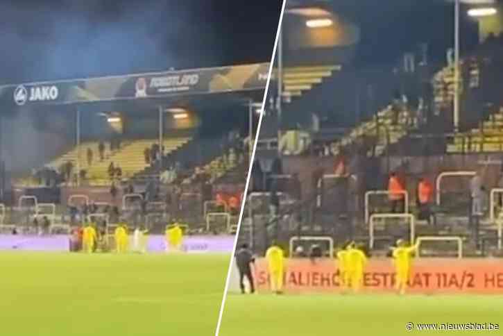Hooligans gooien bommetjes richting fans Waasland-Beveren: tiental supporters opgepakt, 15 gewonden onder wie één naar het ziekenhuis