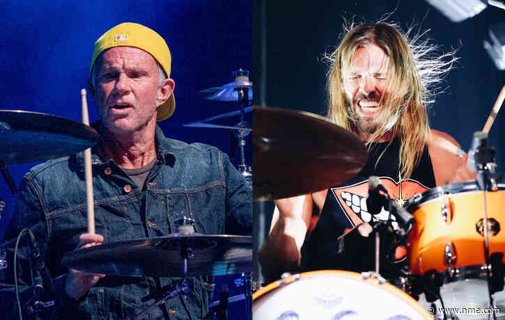 Red Hot Chili Peppers’ Chad Smith shares video paying tribute to Taylor Hawkins