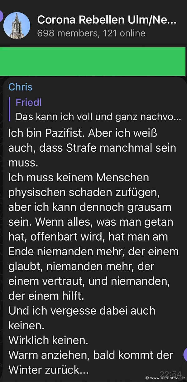 Manche "Corona-Rebellen" in Ulm unterstützen jetzt Putin - und wollen weiter demonstrieren