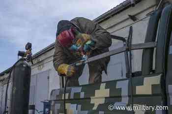 Ukrainian Welders Turn Donated Vehicles into Army Transport - Military.com