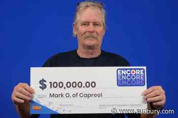 Capreol man wins $100K playing Lotto Max - Sudbury.com