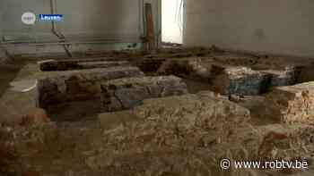 Middeleeuwse vloerverwarming gevonden in Abdij van Park in Leuven - ROB-tv