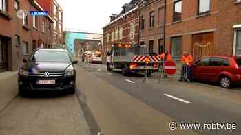 Hevige brand zorgt voor tijdelijke eenrichtingsstraat in Leuven - ROB-tv