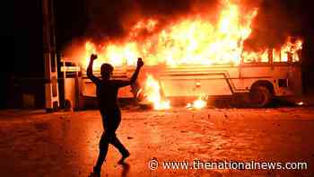 Today's best photos: from a burning bus to the Walla Walla aurora - The National