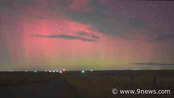 'Cannibal' solar flare brings rare aurora borealis to Colorado - 9News.com KUSA