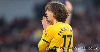 Bruno Lage explains why Fabio Silva is a ‘victim’ at Wolves ahead of Aston Villa decision - Birmingham Live