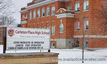 COVID-19 outbreak declared at Carleton Place High School - Ottawa Valley News